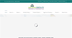 Desktop Screenshot of midiowafertility.com